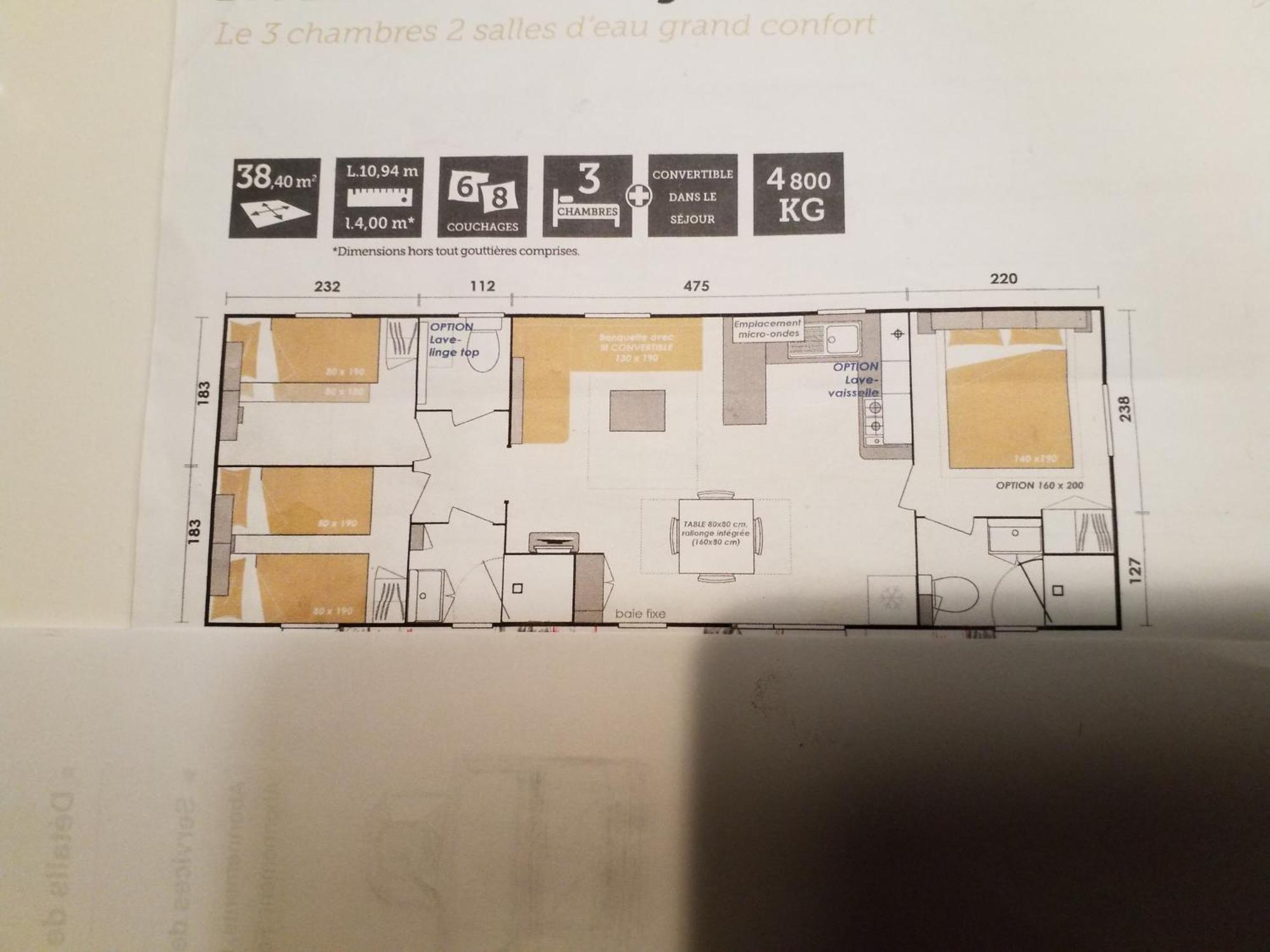 Mobil Home Aventura 6-8 Personnes Tout Confort Saint-Brévin-les-Pins Exteriör bild